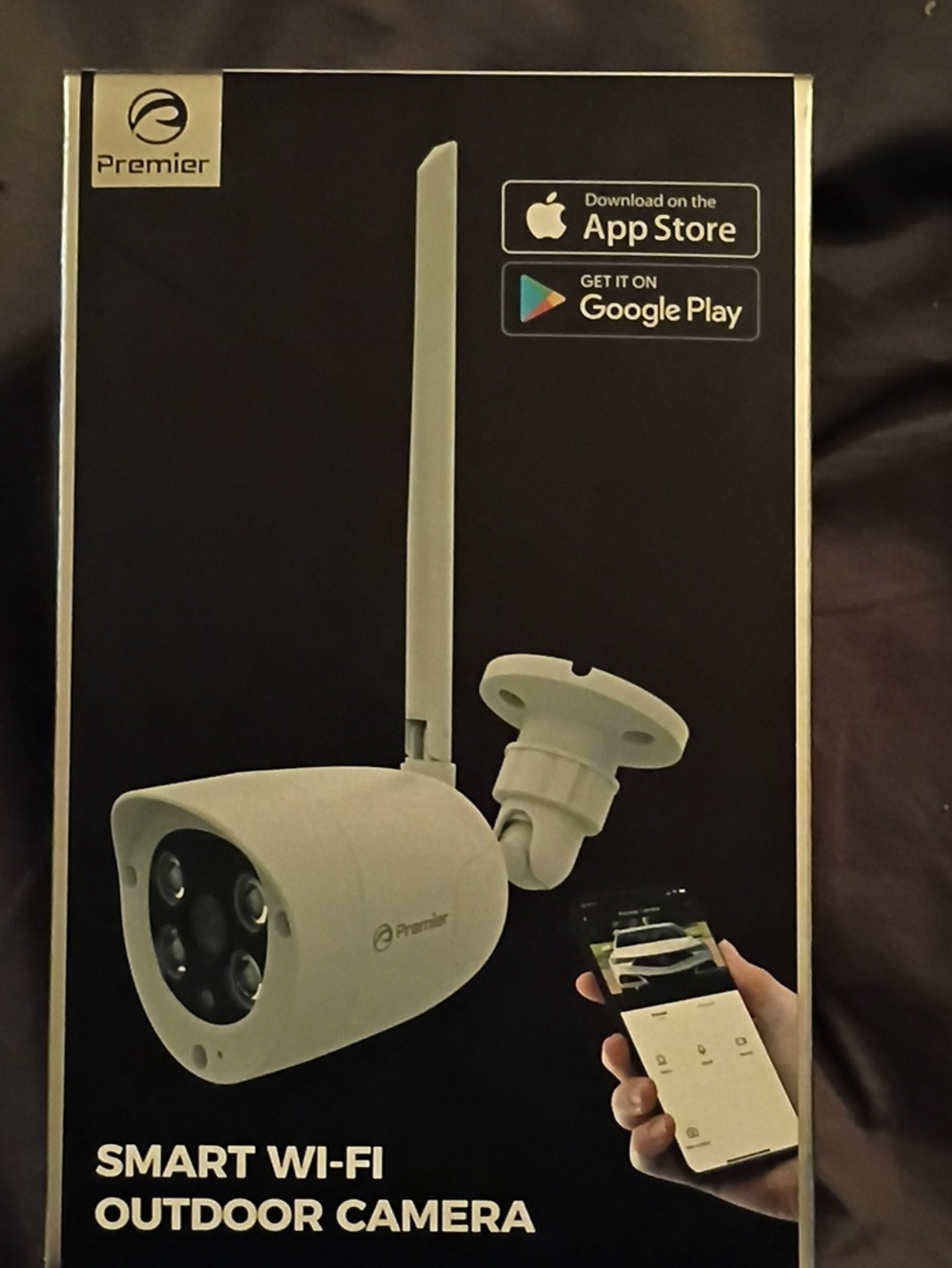 Premier Smart Wi‑Fi Outdoor Camera – White